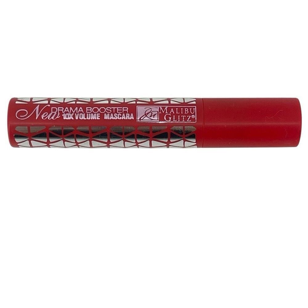 Malibu Glitz Women’s New Drama Booster 10X Volume Black Mascara .39oz / 11g